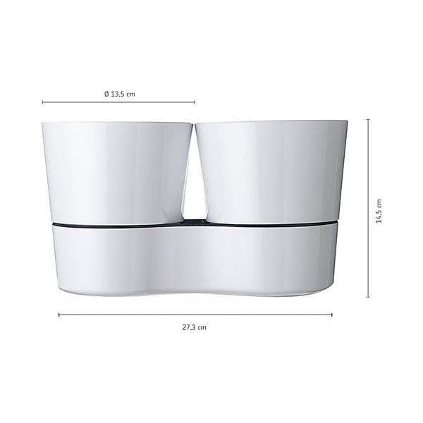 Iš plastiko vazonas žolelėms/su savaiminio laistymo funkcija ø 13,5 cm Hydro Herbs – Mepal-image-3