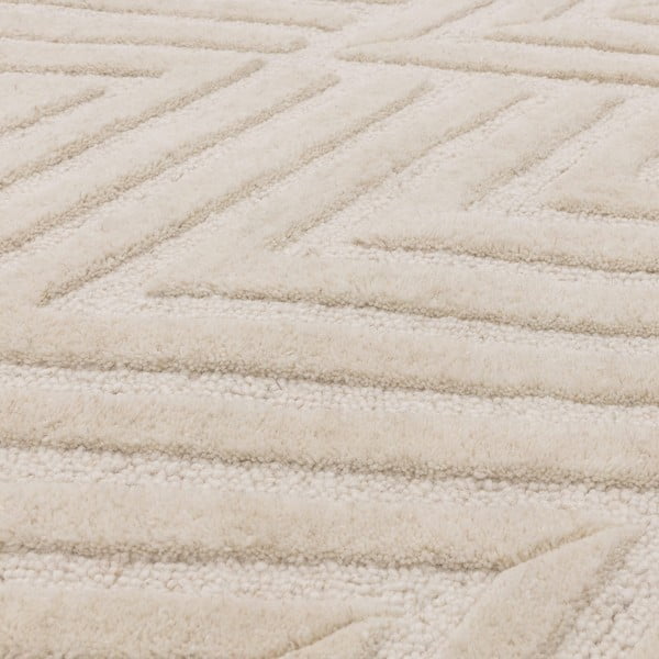 Kilimas iš vilnos kreminės spalvos 160x230 cm Hague – Asiatic Carpets-image-3
