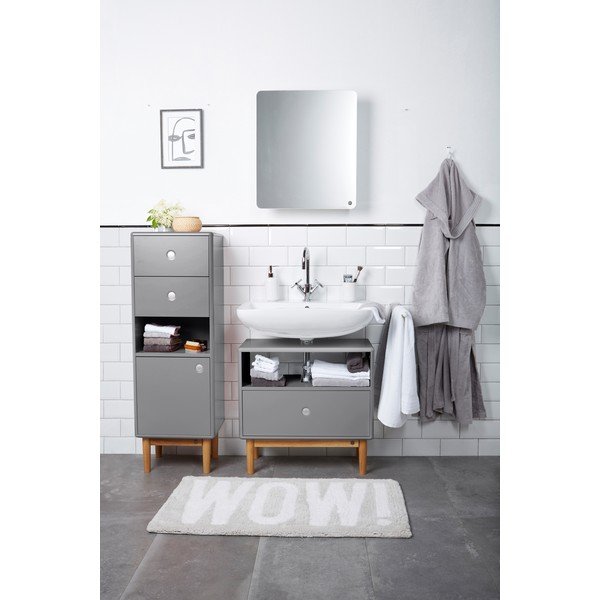 Spintelė po kriaukle pilkos spalvos 66x45 cm Color Bath – Tom Tailor-image-1