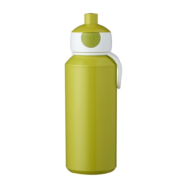 Liepų žalios spalvos vandens buteliukas "Mepal Pop-Up", 400 ml