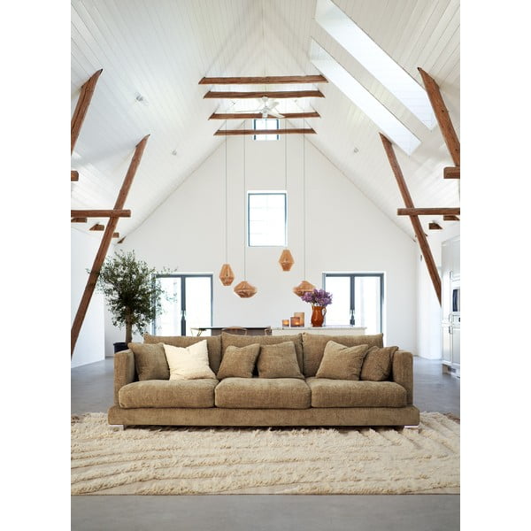 Rudos spalvos sofa 270 cm Colorado – Sits-image-4