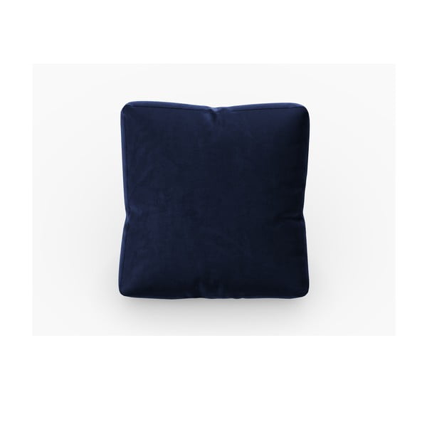 Mėlyna aksomo pagalvėlė modulinei sofai Rome Velvet - Cosmopolitan Design