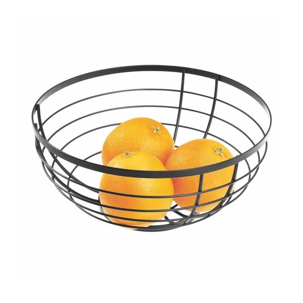 Juodas vaisių dubuo iDesign Austin, ø 27,31 cm-image-1