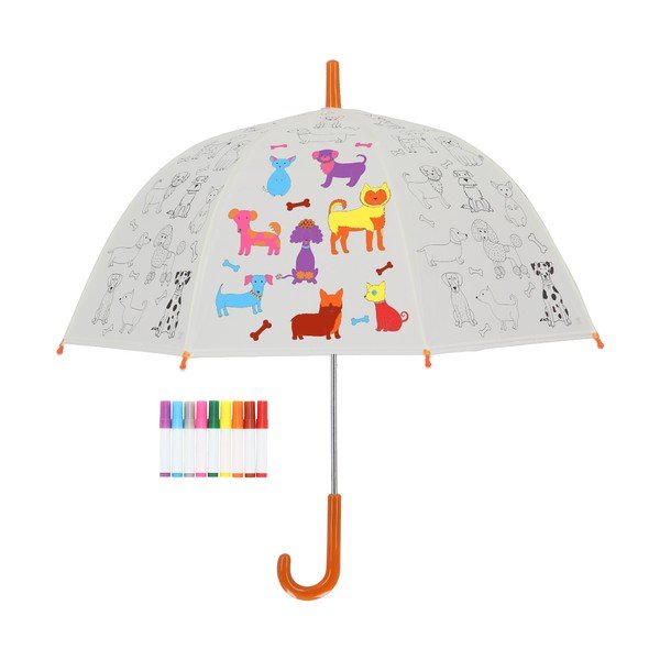 Vaikiškas skėtis PIY: Dogs – Esschert Design-image-1