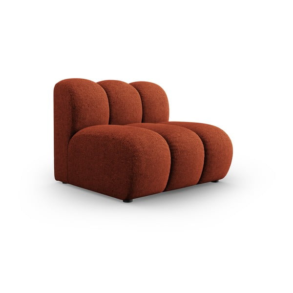 Modulinė sofa raudonos plytų spalvos (modulinė) Lupine – Micadoni Home-image-1