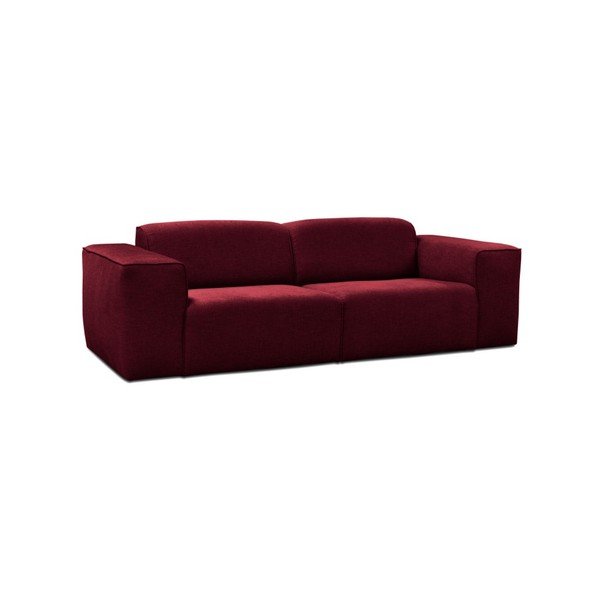 Raudona trijų vietų sofa Cosmopolitan Design Phoenix-image-1