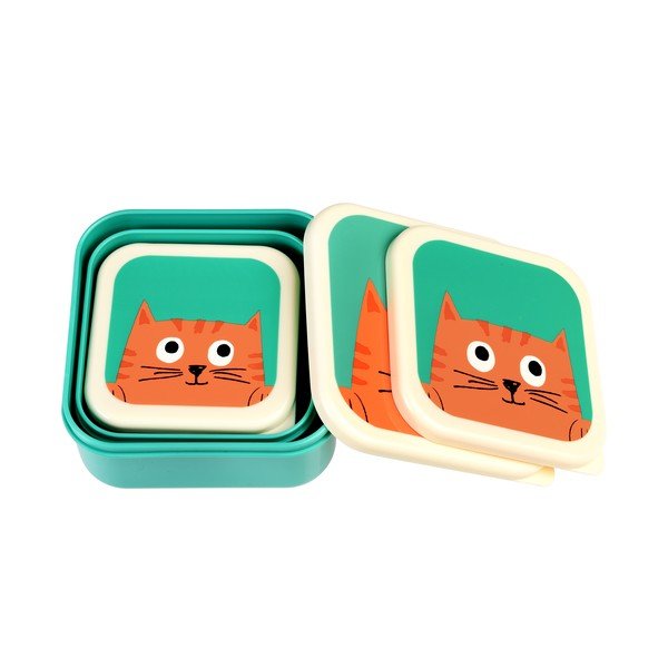 3 Rex London Chester Cat užkandžių dėžučių rinkinys-image-2