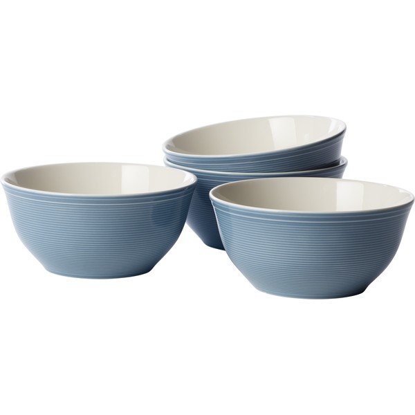 Baltai mėlynas porcelianinis dubuo Villeroy & Boch Like Color Loop, 750 ml-image-2