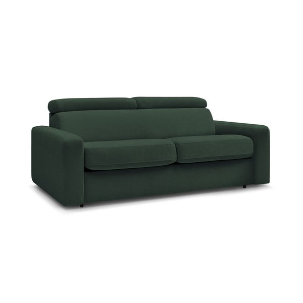 Sulankstoma sofa tamsiai žalios spalvos 195 cm Monaco – Bobochic Paris-image-3