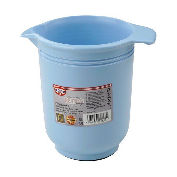 Mėlynas indas su piltuvėliu Dr. Oetker, ø 11 cm-image-1