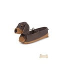 Tamsiai rudos spalvos iš tekstilės vaikiškas krepšys 59x16x23 cm Sparky – Lorena Canals