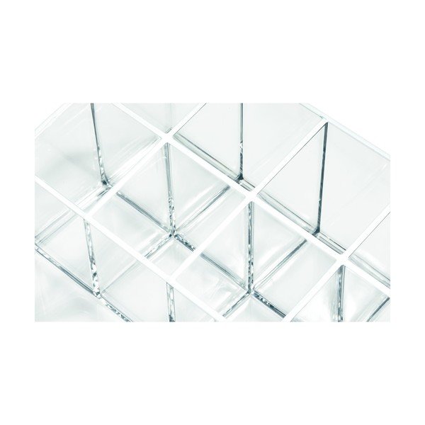 Iš perdirbto plastiko pagamintas vonios kambario kosmetikos organizatorius Cosmetic Station - iDesign-image-3