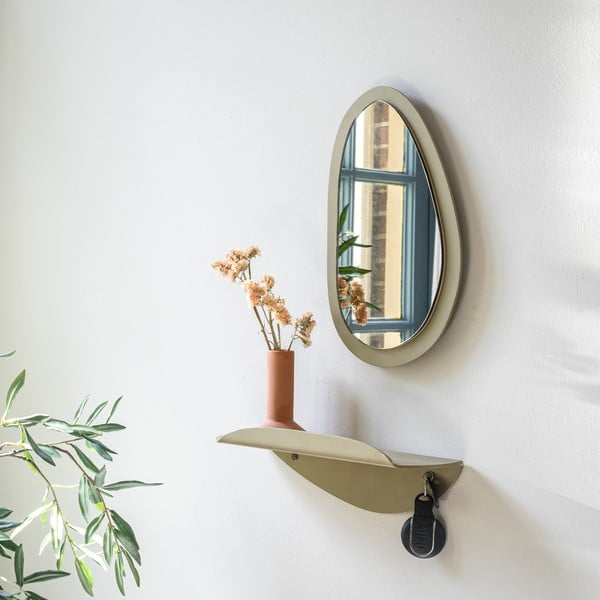 Sieninis veidrodis 20x35 cm Pipa – Spinder Design-image-1