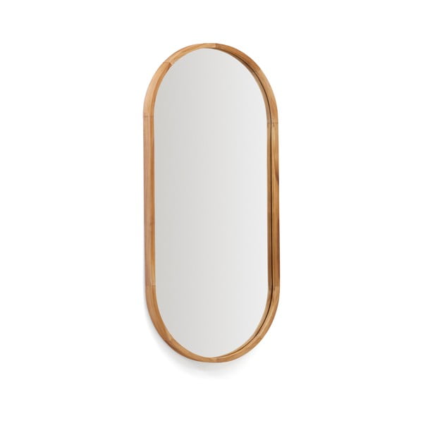 Sieninis veidrodis su medžio masyvo rėmu 45x95 cm Magda – Kave Home