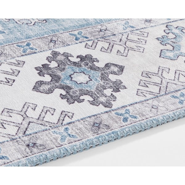 Šviesiai mėlynas kilimas Nouristan Gratia, 160 x 230 cm-image-4