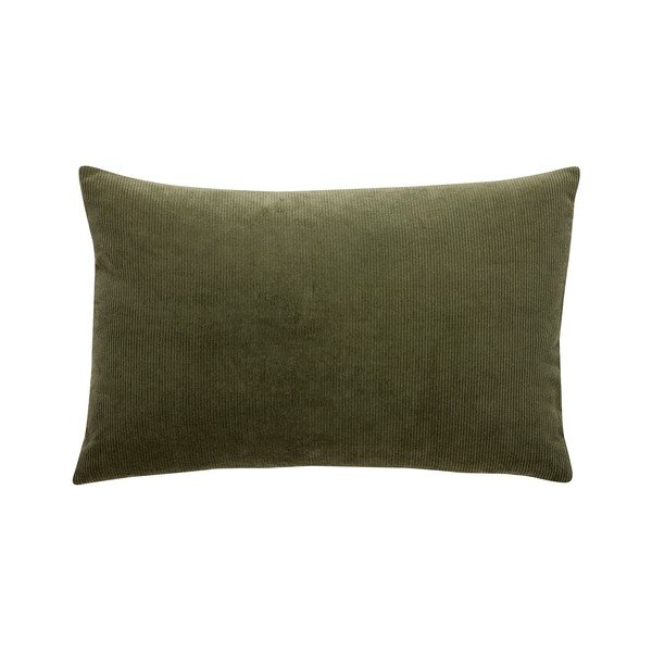 Žalios ir smėlio spalvos pagalvė Hübsch Autumn, 60 x 60 cm-image-2