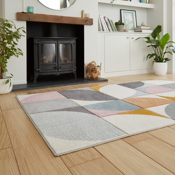 Kilimas pilkos spalvos 120x170 cm Matrix – Think Rugs-image-2