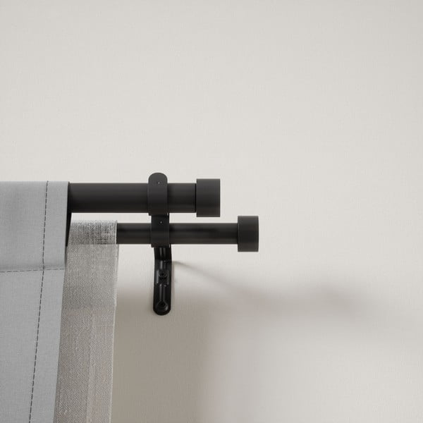 Plieninis ištraukiamas dvigubas užuolaidos strypas 168 - 305 cm Cappa - Umbra-image-1