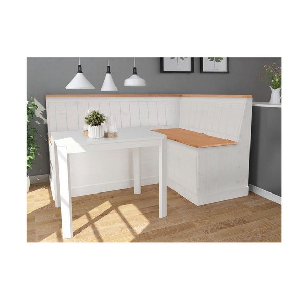 Baltos pušies kampinis suolas su daiktadėže Støraa Silas-image-3