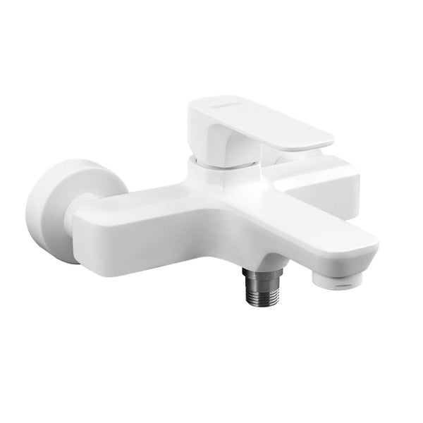 Voniai čiaupas baltos spalvos prie sienos (su 2 lizdais) Spy – Sapho