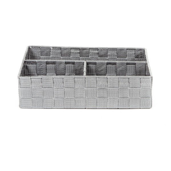 Pilka vonios kambario dėžutė daiktams Compactor Tent, 32 x 25 cm-image-2