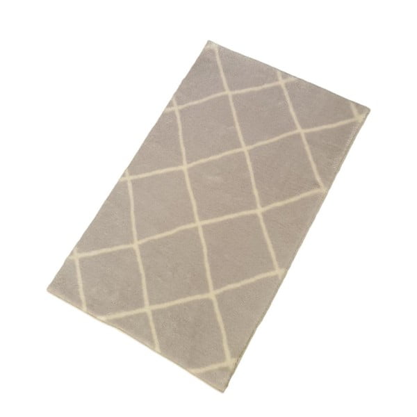 Vonios kilimėlis pilkos spalvos 50x80 cm Diamond – Mila Home