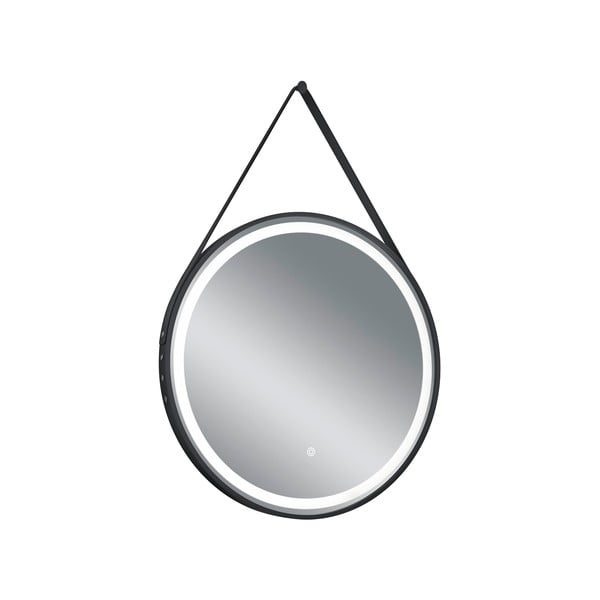 Sieninis veidrodis su apšvietimu ø 60 cm Fine – Mirrors and More-image-2