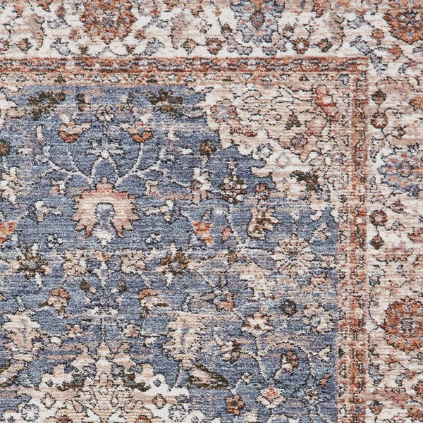 Kilimas mėlynos spalvos/smėlio spalvos 80x300 cm Vintage – Think Rugs-image-3