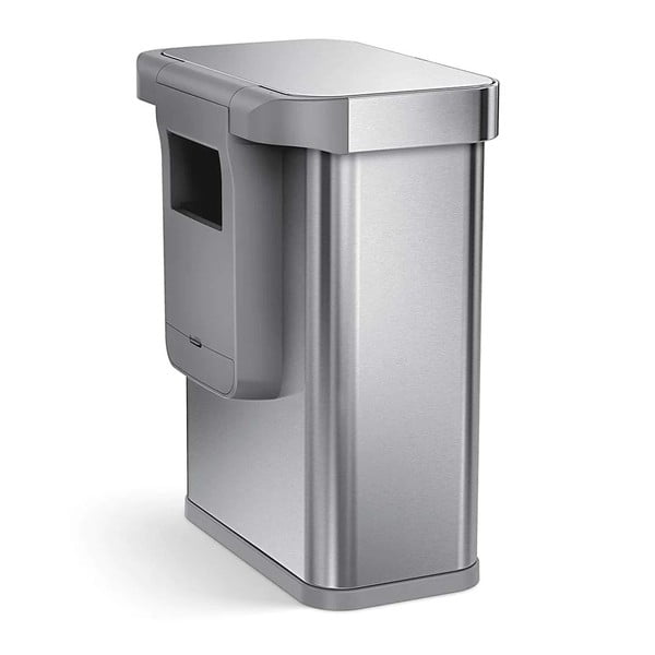 Nerūdijančio plieno bekontaktė šiukšliadėžė 58 l - simplehuman-image-4