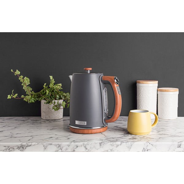 Virdulys tamsiai pilkos spalvos 1,7 l Dorchester – Haden-image-1