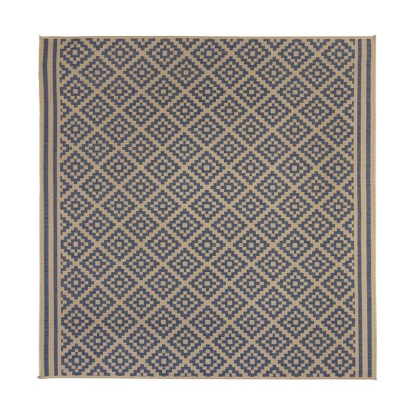 Mėlynai smėlio spalvos lauko kilimas 200x200 cm Moretti - Flair Rugs
