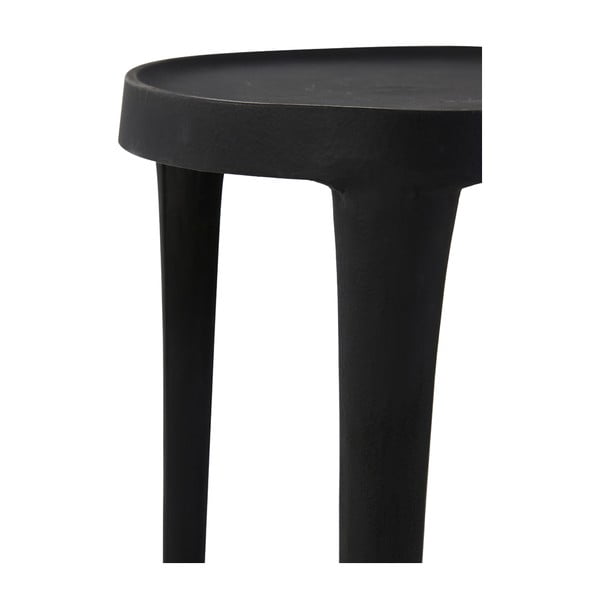 Iš metalo apvalios formos šoniniai stalai 2 vnt. ø 35 cm Tobias – Light & Living-image-3