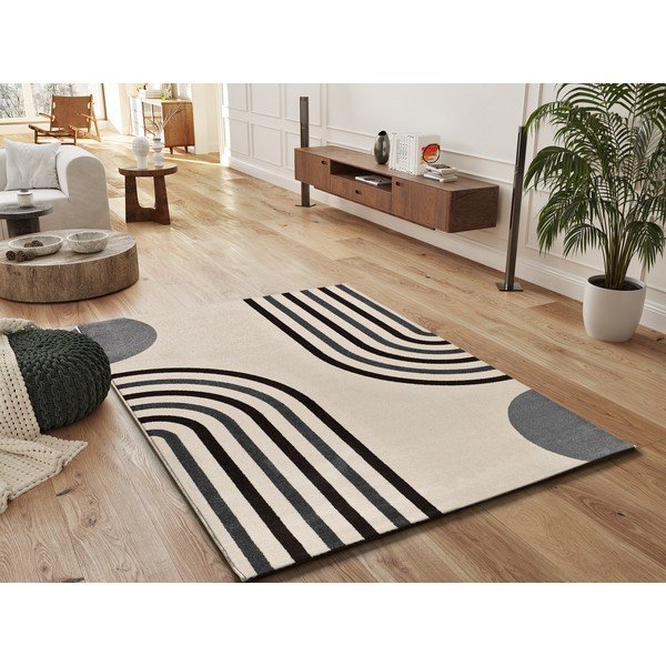 Kilimas kreminės spalvos 80x150 cm Garden – Universal-image-1