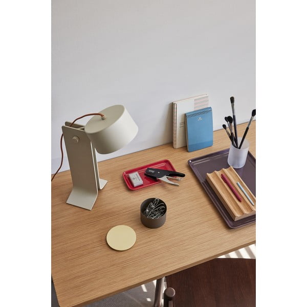 Stalinis šviestuvas smėlio spalvos (aukštis 32 cm) Crea – Hübsch-image-4