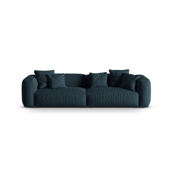 Sofa tamsiai mėlynos spalvos 320 cm Martina – Micadoni Home
