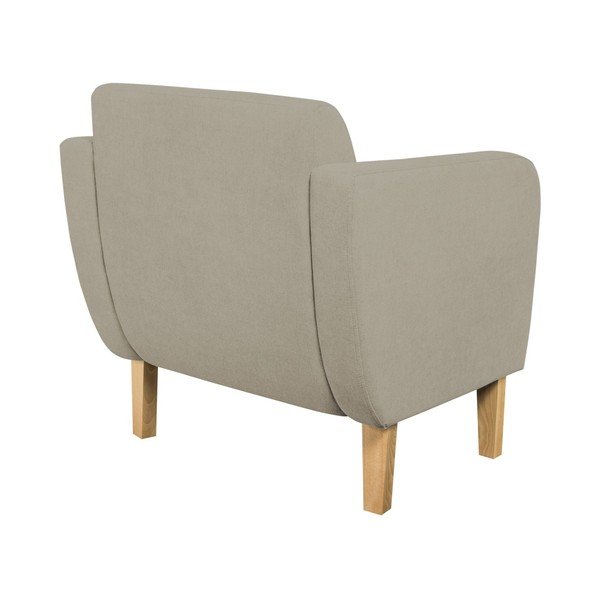 Pilkos ir rudos spalvos fotelis "Kooko Home Swing-image-4