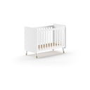 Vaikiška lova iš pušies masyvo baltos spalvos 60x120 cm BILLY – Vipack