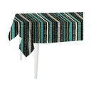 Juoda staltiesė Mike & Co. NEW YORK Džiunglių dryžiai, 300 x 140 cm