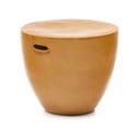 Iš keramikos apvalios formos sodo šoninis staliukas ø 45 cm Mesquida – Kave Home