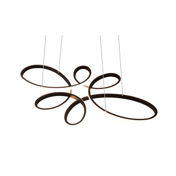 Kabantis šviestuvas juodos spalvos LED Fly – Trio-image-3