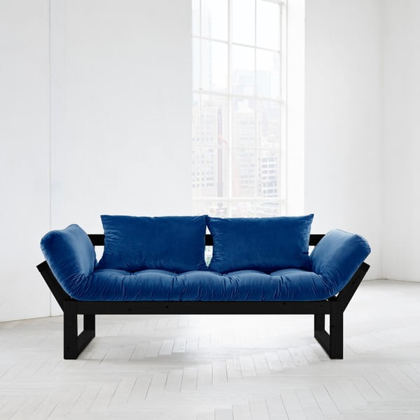 Kintama sofa Karup Edge Black/Velvet Navy