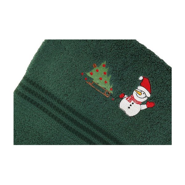2 rankšluosčių rinkinys "Corap Green Snowman", 50 x 90 cm-image-3