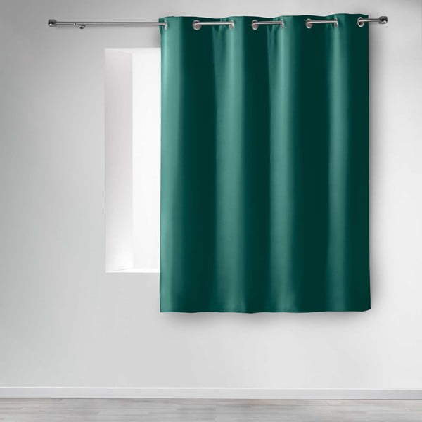 Tamsiai žalios spalvos visiškai užtemdo užuolaida 135x180 cm Occult – douceur d'intérieur