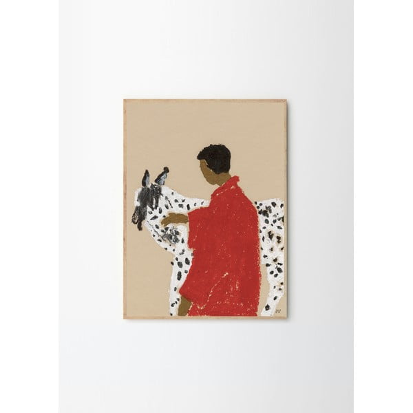 Plakatas 30x40 cm Spotted Horse – Isabelle Vandeplassche – The Poster Club-image-4
