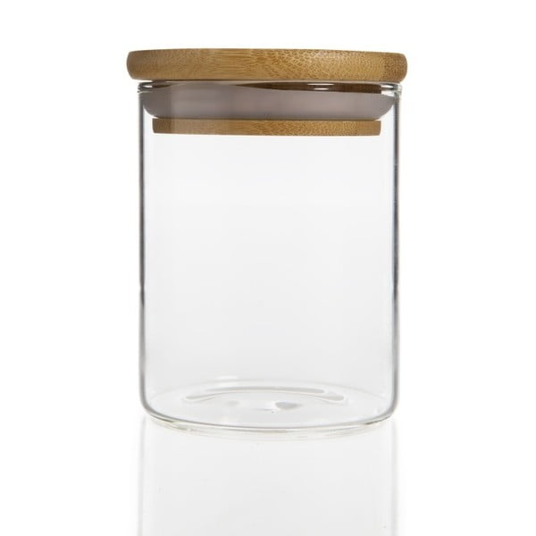 Stiklinis indelis su dangteliu Bambum Bolla, 250 ml talpos