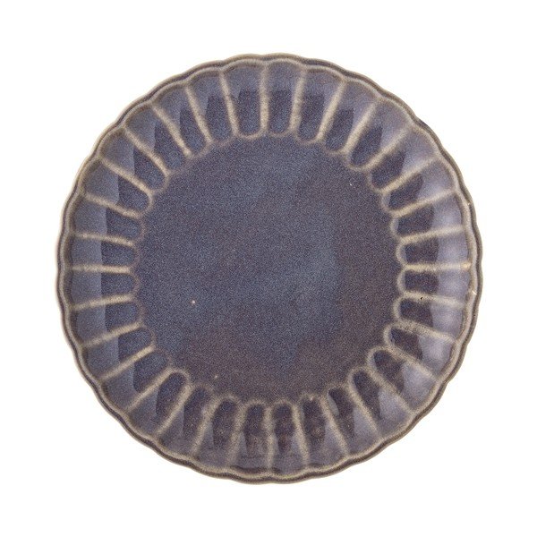 Tamsiai violetinės spalvos desertinė iš akmens masės lėkštė ø 20 cm Latina – Bloomingville