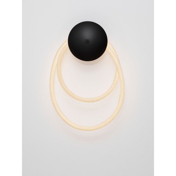 Baltos spalvos/matinės juodos spalvos iš plieno sieninė lempa LED Ilane – Nova Luce-image-4