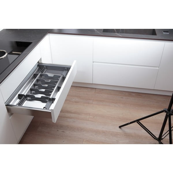 Stalo įrankių padėklas pilkos spalvos 33 x 46 cm Flexo – Elletipi-image-3