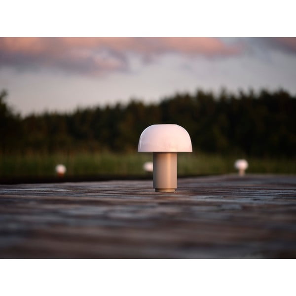 Iš aliuminio stalinis šviestuvas pilkos spalvos LED su pritemdymo funkcija (aukštis 22 cm) Harvest – Zone-image-4