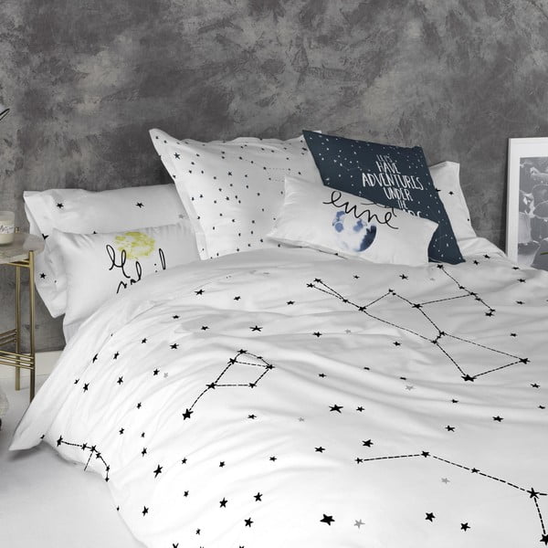 2 medvilninių užvalkalų rinkinys Blanc Constellation, 50 x 75 cm-image-2
